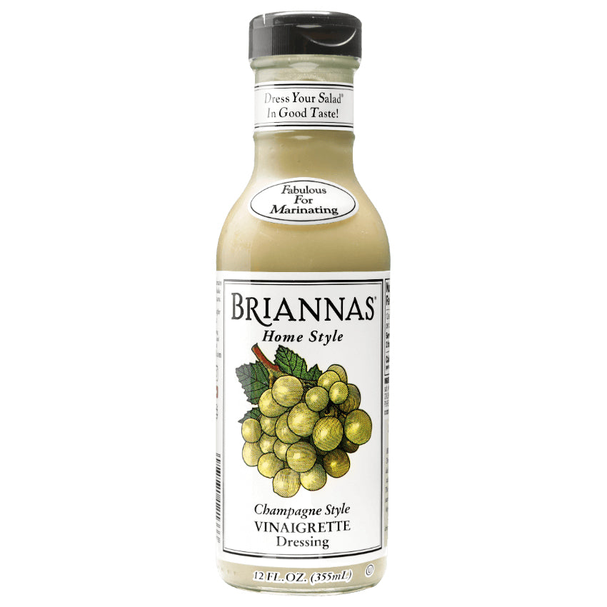 Brianna's Homestyle Dressing ~ Champagne Vinaigrette (12 fl. oz.) – The  Meat House Market