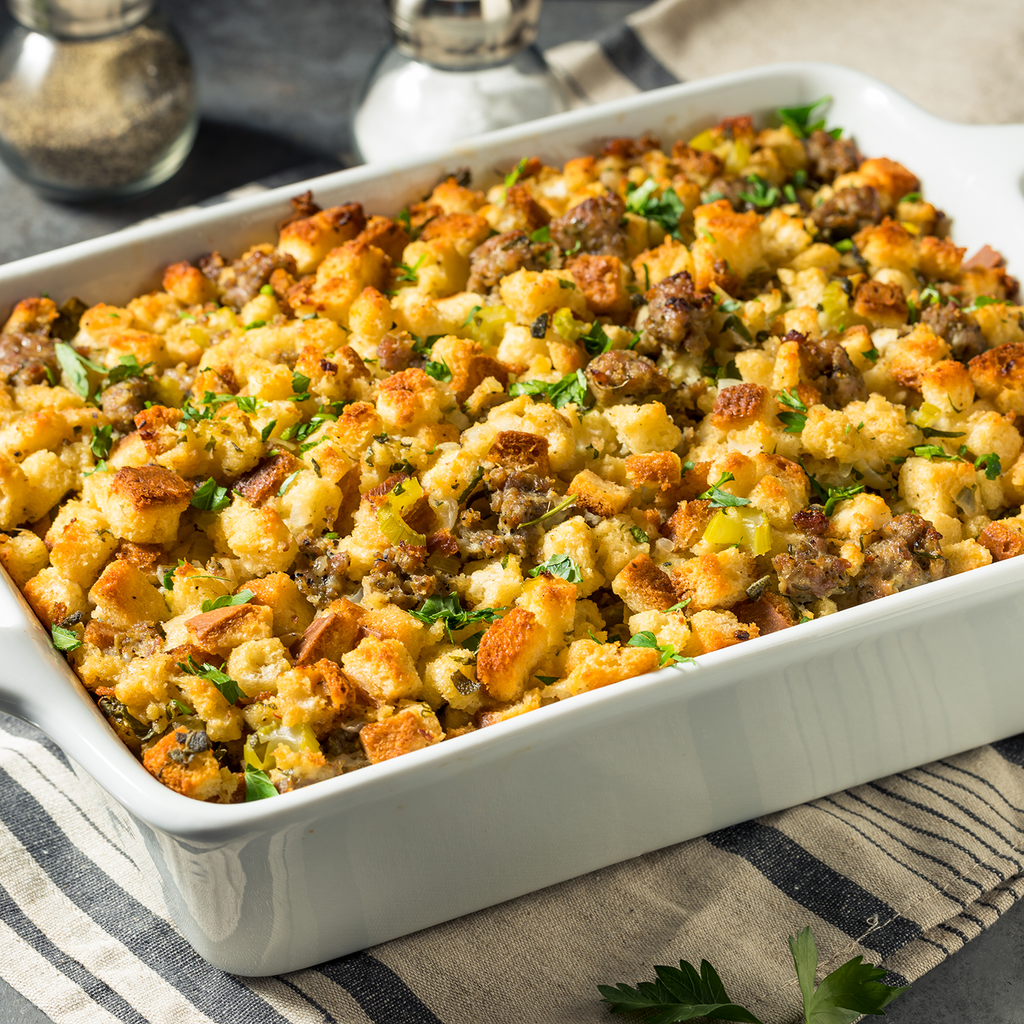 Bread Stuffing with Sausage (Party Sizes) The Meat House Market