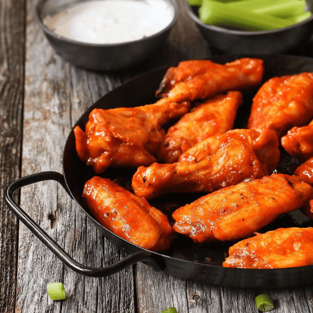 Chicken Wings (Raw) Buffalo Marinated The Meat House Market